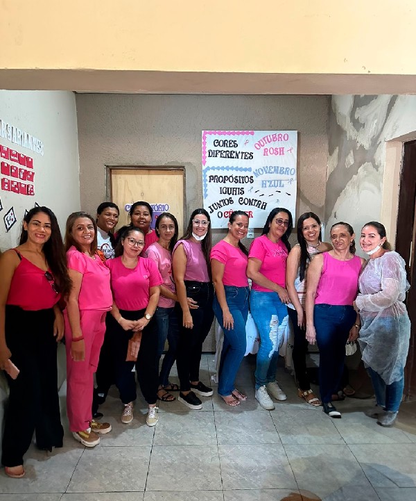 PSF sede I promove saúde da mulher em ação do Outubro Rosa